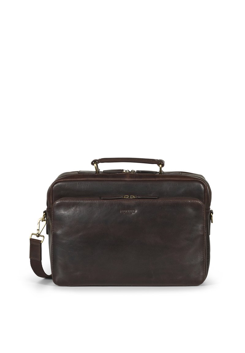 Howard London DAMIEN - Laptop bag - dark brown - Zalando