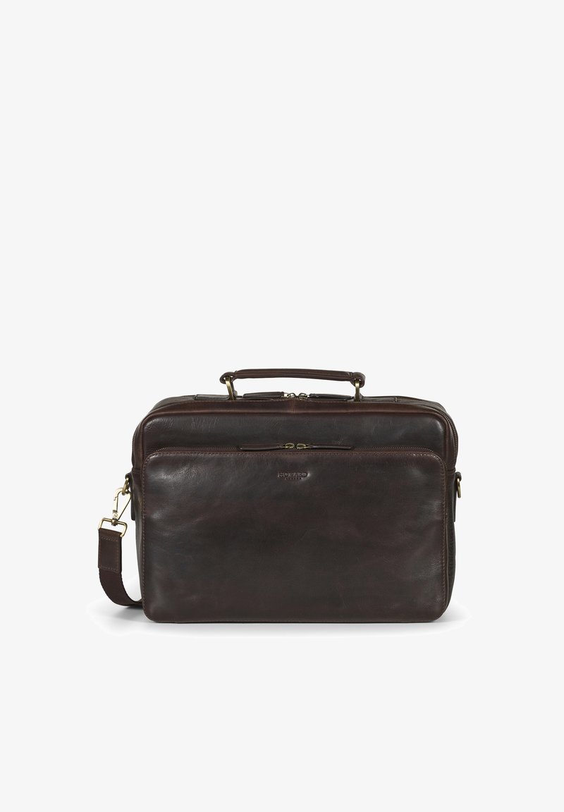 Howard London Howard London DAMIEN - Laptop bag - dark brown - Zalando