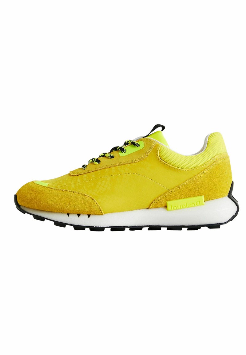 Desigual Sneakers laag geel