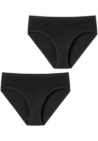 Schiesser Slip - schwarz