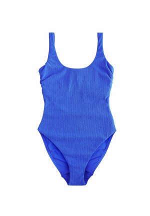 Badeanzug - blue rib