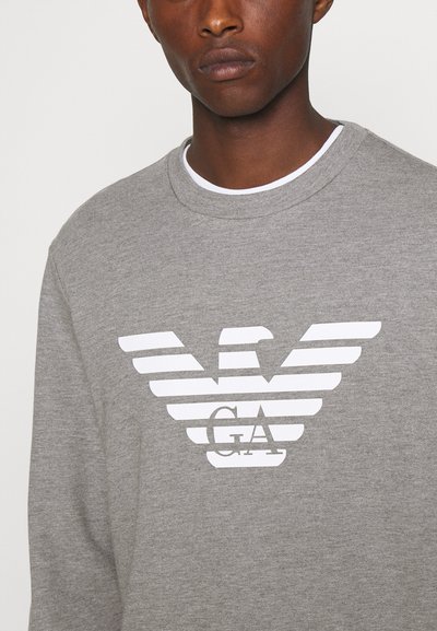 Emporio Armani FELPA - Camisola - grigio fantasia