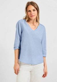 Cecil CHAMBRÉE V-NECK - Camicetta - blau