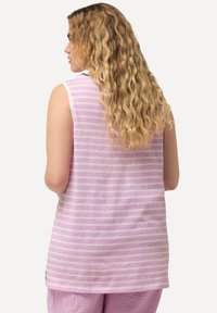 Ulla Popken STRIPED - Top - light violet