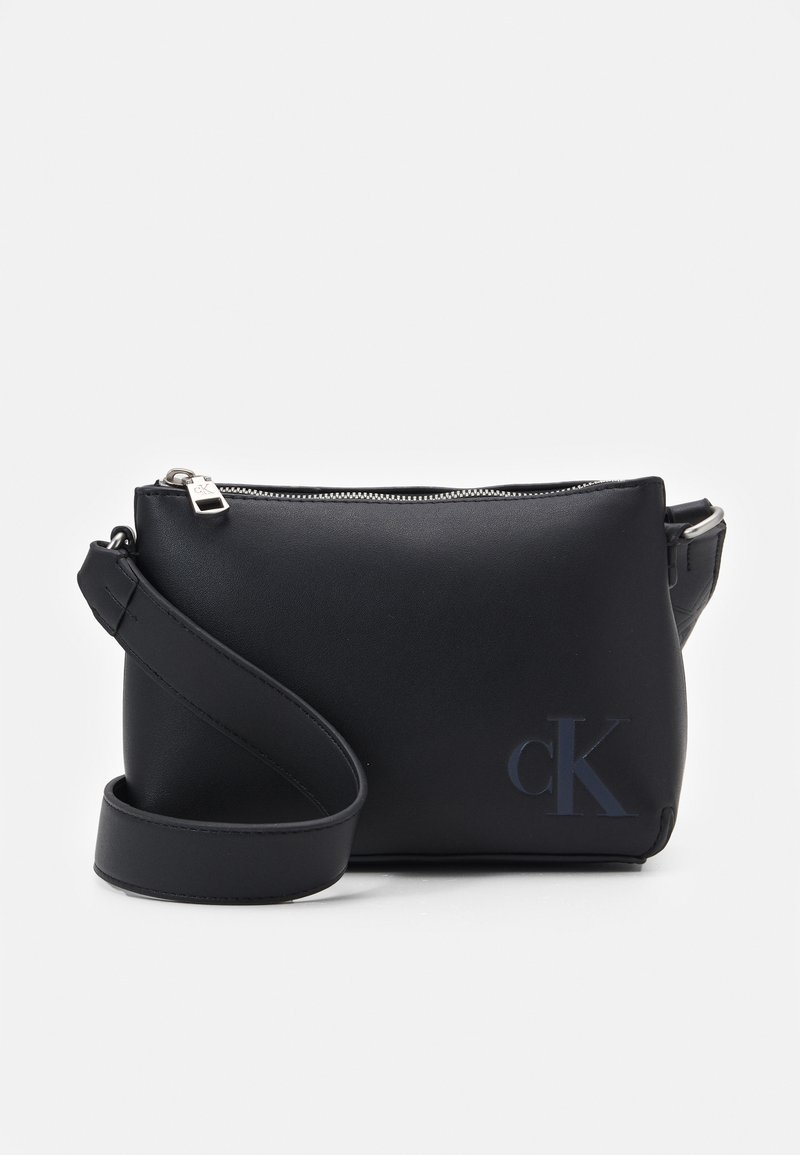 Calvin Klein Jeans SCULPTED CAMERA POUCH MONO Across body bag black