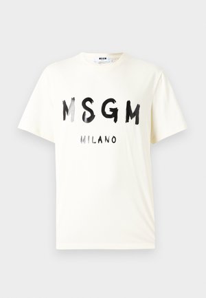 MSGM Print T-shirt - off white