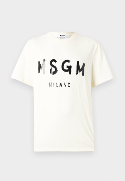 MSGM T-shirt imprimé - off white