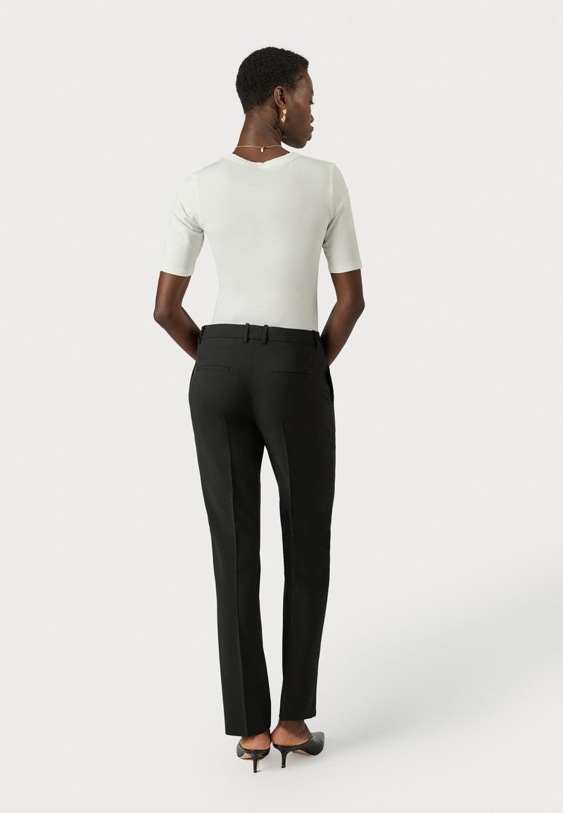 Pantalon Femme BOSS C_taleha - 100% Polyester, Coupe Droite, Modèle Classique