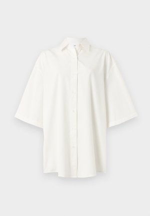 Filippa K, SHORT SLEEVE SHIRT - Skjortebluser - white