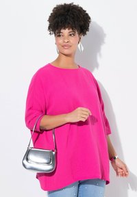 MIAMODA Blus - hibiscus pink