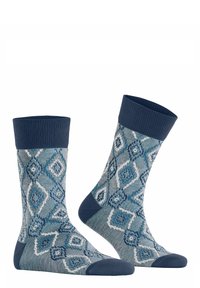 FALKE Ikat Spell - Chaussettes - royal blue