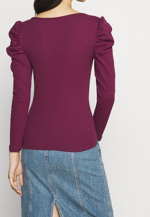 Langarmshirt - dark red