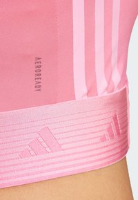 adidas Performance HYPERGLAM TANK - Top - pink fusion bliss pink