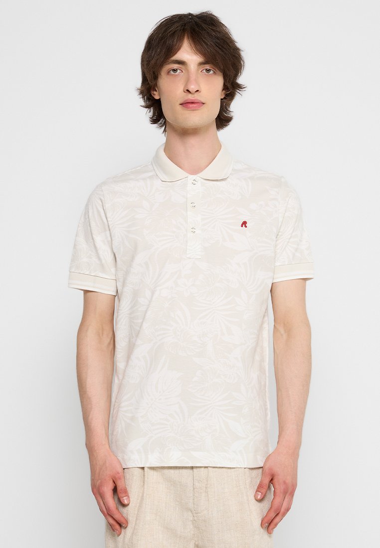 Replay Poloshirt crème