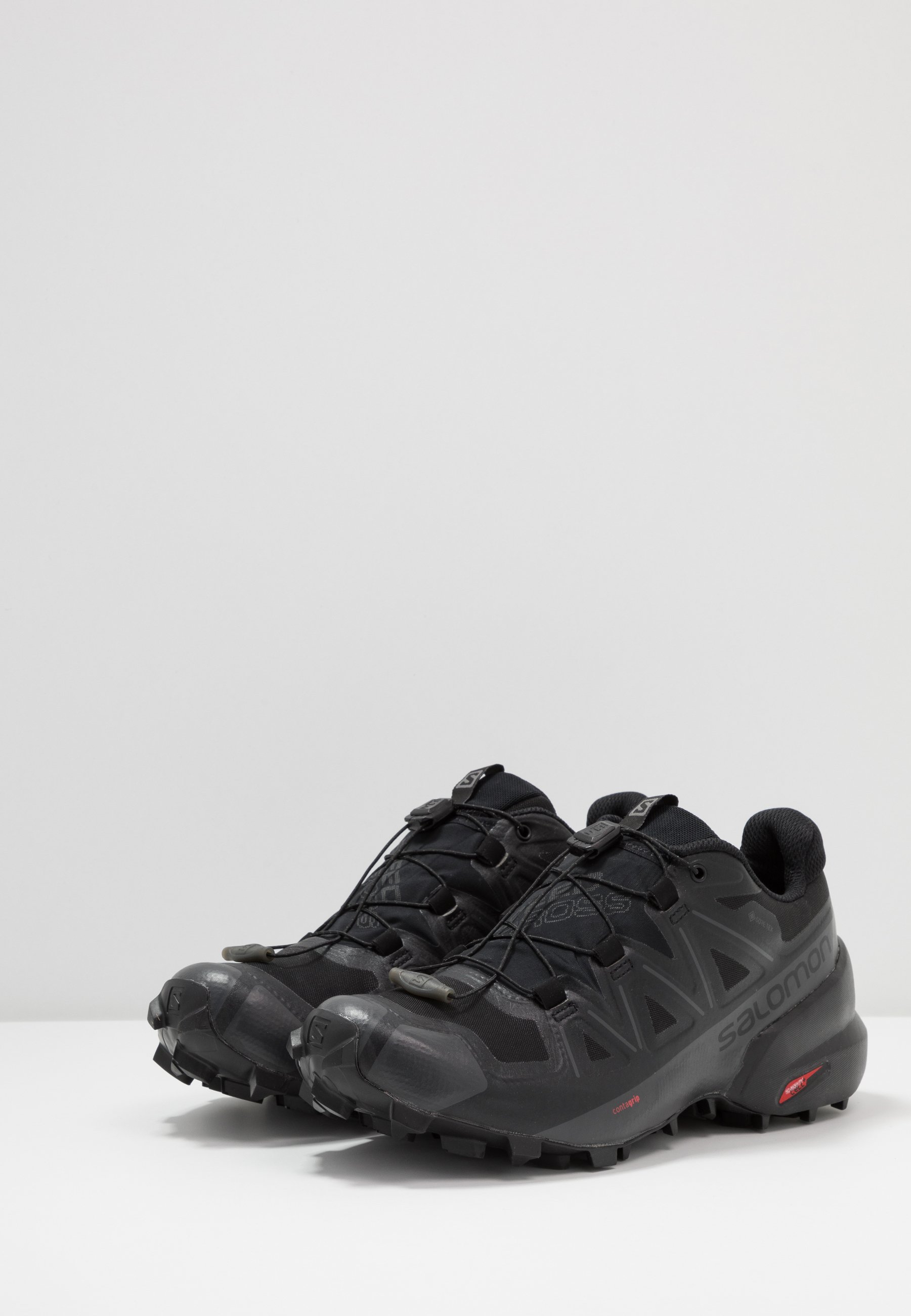 Salomon SPEEDCROSS 5 GTX - Trail hardloopschoenen - black/phantom/zwart -  Zalando.nl