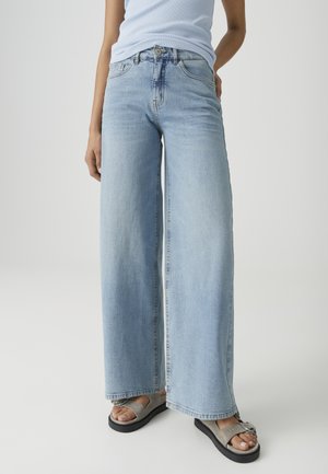 OPUS MID RISE COMFORT WAISTBAND - Wide Leg - light retro blue