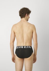 Calvin Klein Underwear HIP BRIEF 3 PACK INTENSE POWER COTTON - Fecskék - black/grey heather/white