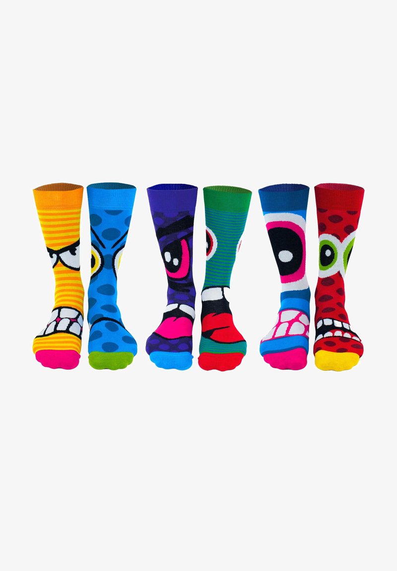 Oddsocks Calze A Fiori Set Da 6 - Calzini Colorati Unisex Misura 37-42 - Foto 2