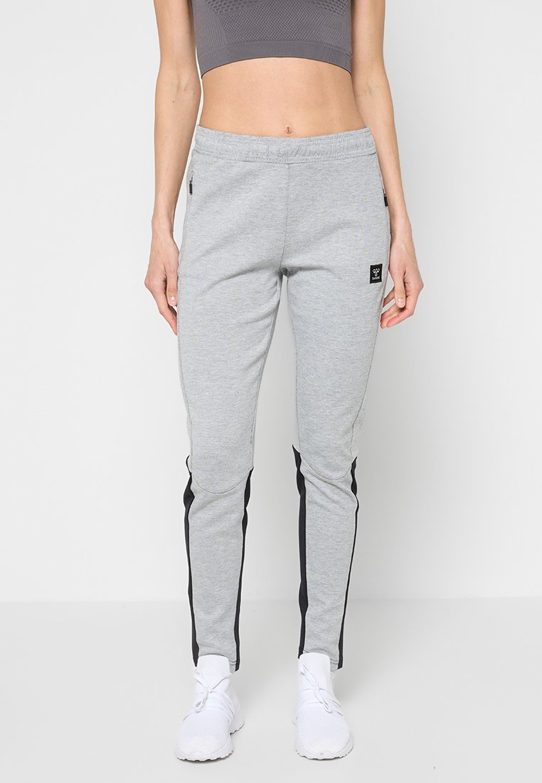 Hummel Trainingsbroek lichtgrijs