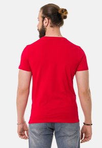 Cipo & Baxx T-Shirt print - red