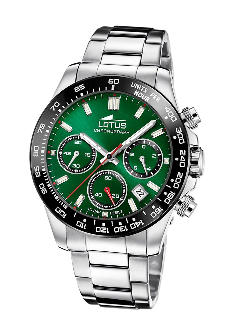 Lotus Montre à aiguilles - silberfarben