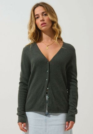 CHALAIS - Chaqueta de punto - mottled khaki