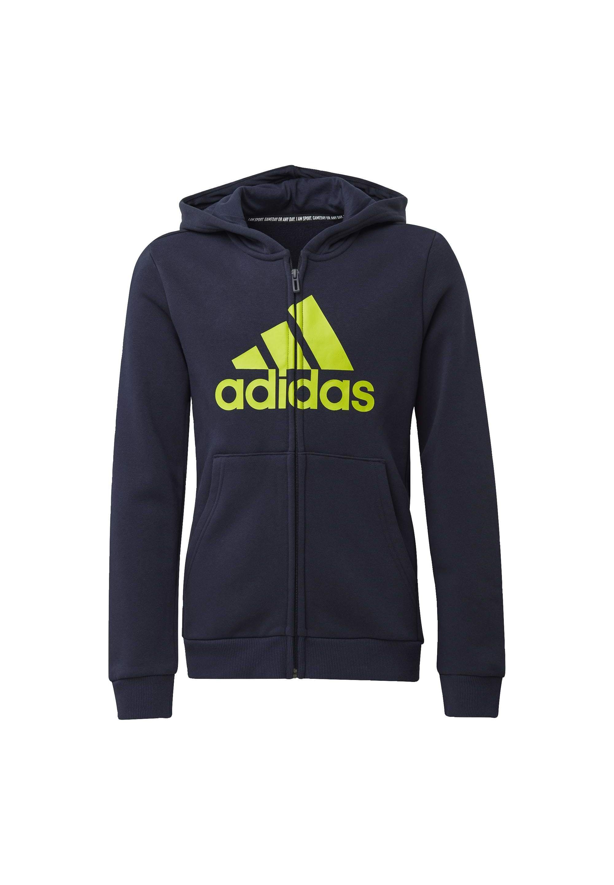 adidas fleece zip up