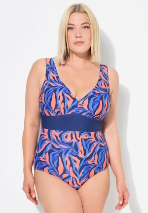 ABSTRACT PRINT - Badpak - dark indigo