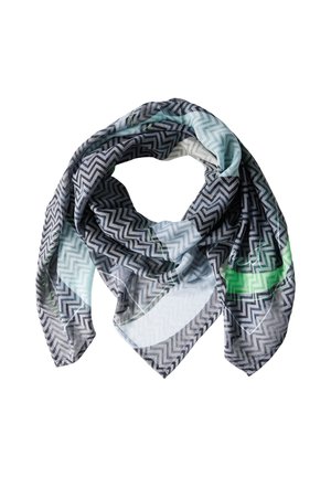GEMUSTERTES  - Foulard - blau