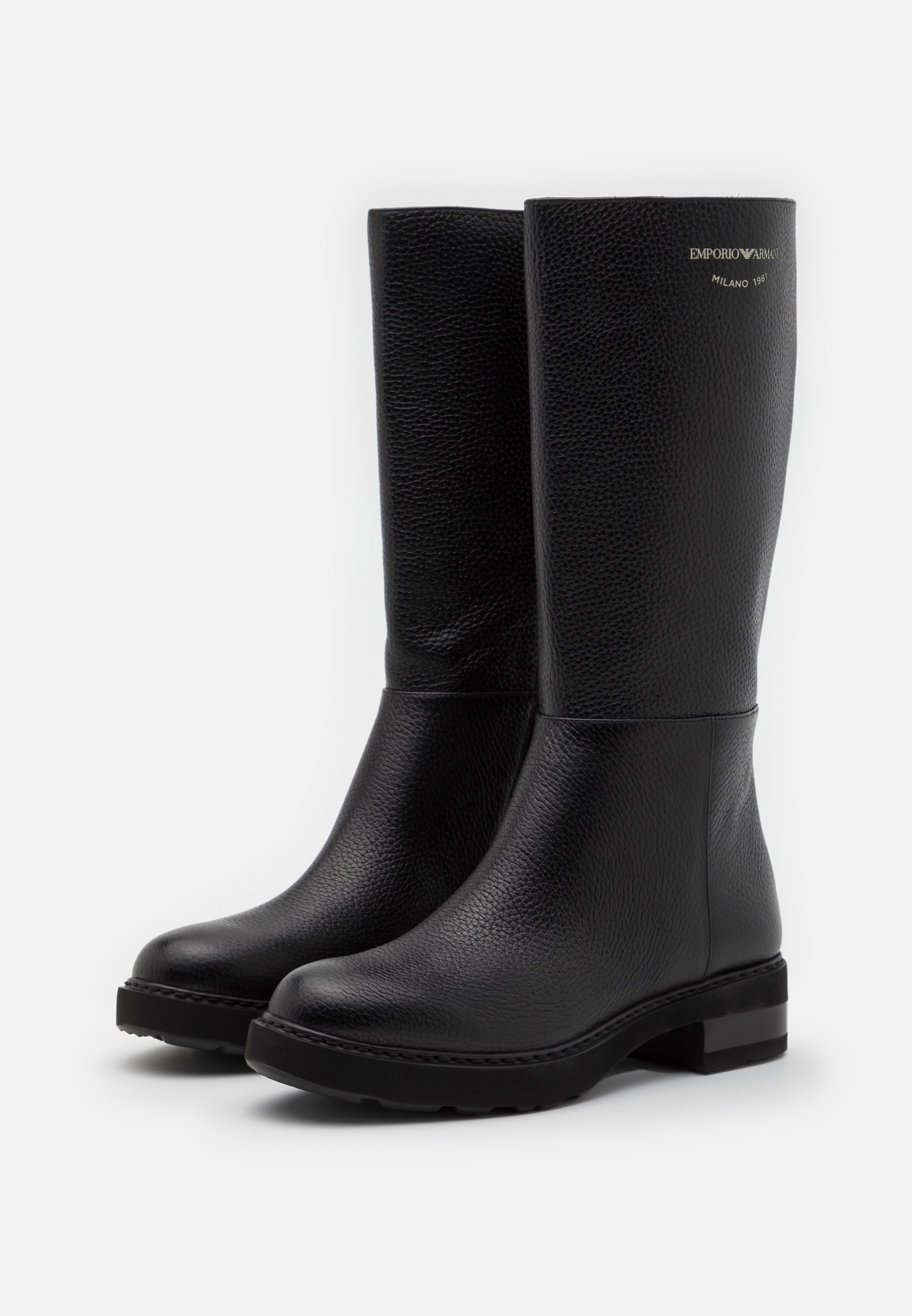 Emporio Armani Laarzen - black/Zwart - Zalando.nl