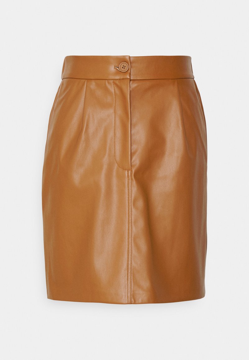 VILA Tall Minirok bruin