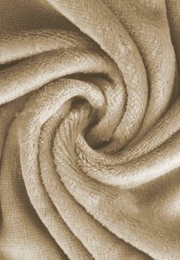 Normani LANGARM PONCHO - Bademantel - beige