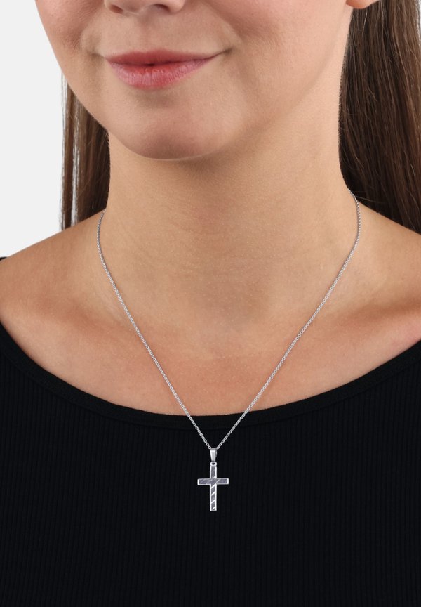 CROSS - Halskette - silberfarben