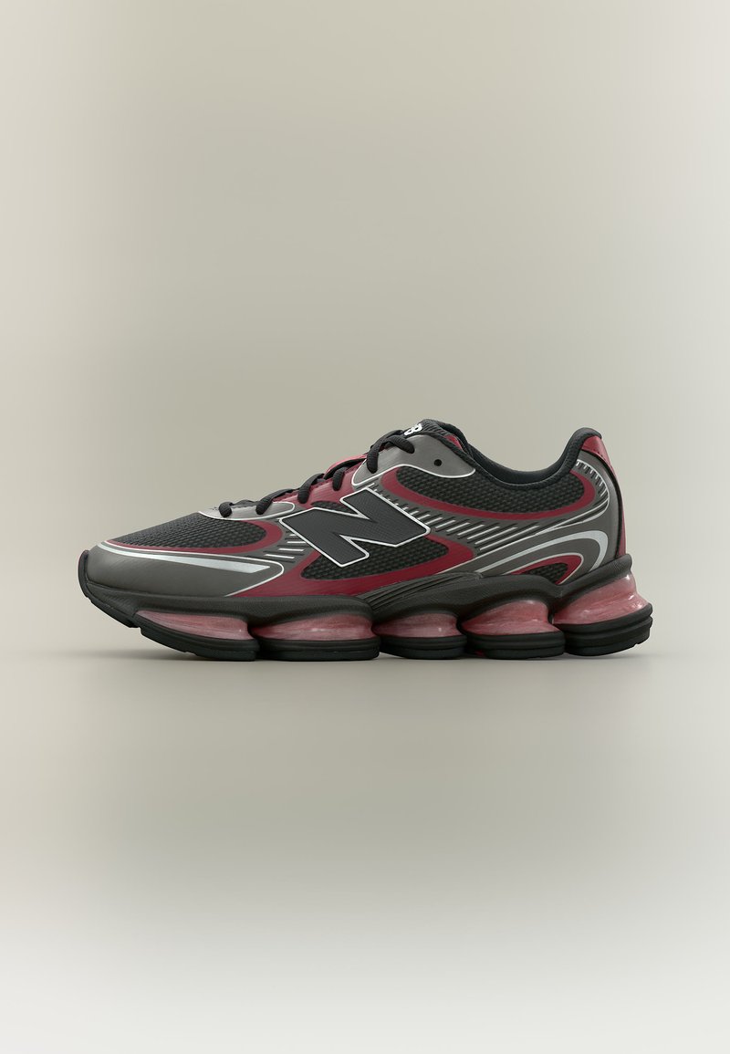 U2000 black cement/podium red/black