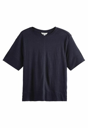 CREW NECK SHORT SLEEVE - Basic póló - navy blue