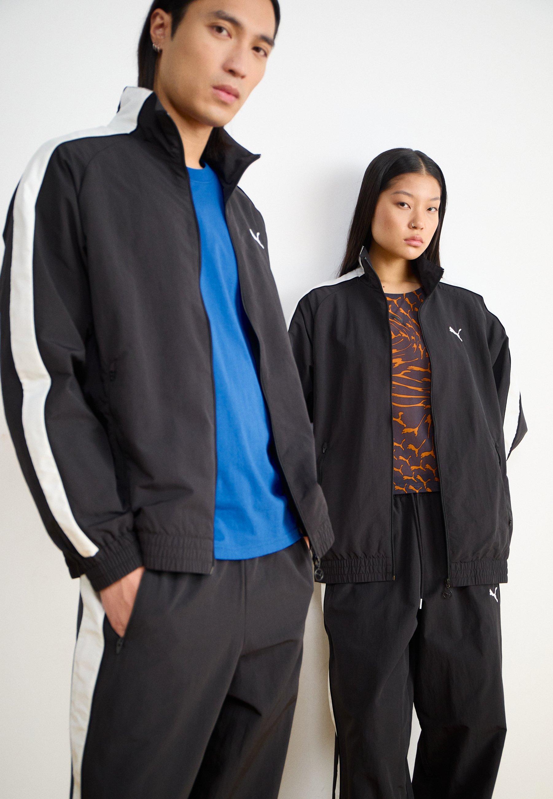 Puma TRACK JACKET UNISEX - Cortaviento - black/negro - Zalando.es