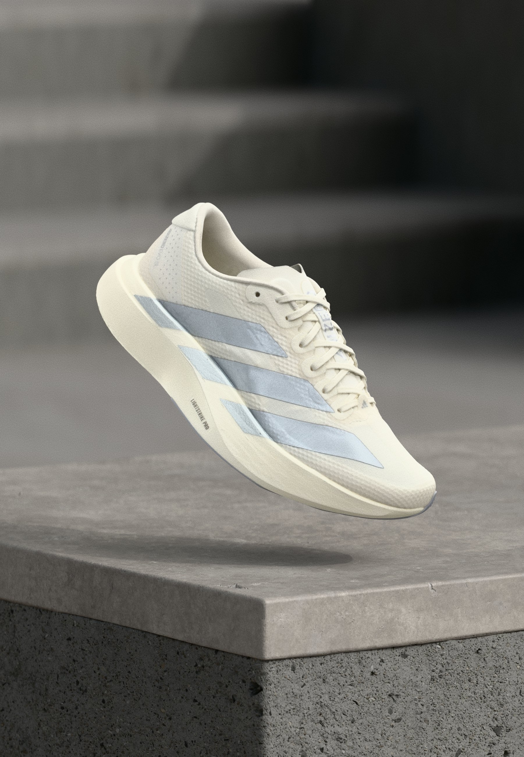 adidas Performance ADIZERO EVO SL WOVEN W - Sneakers low - putty