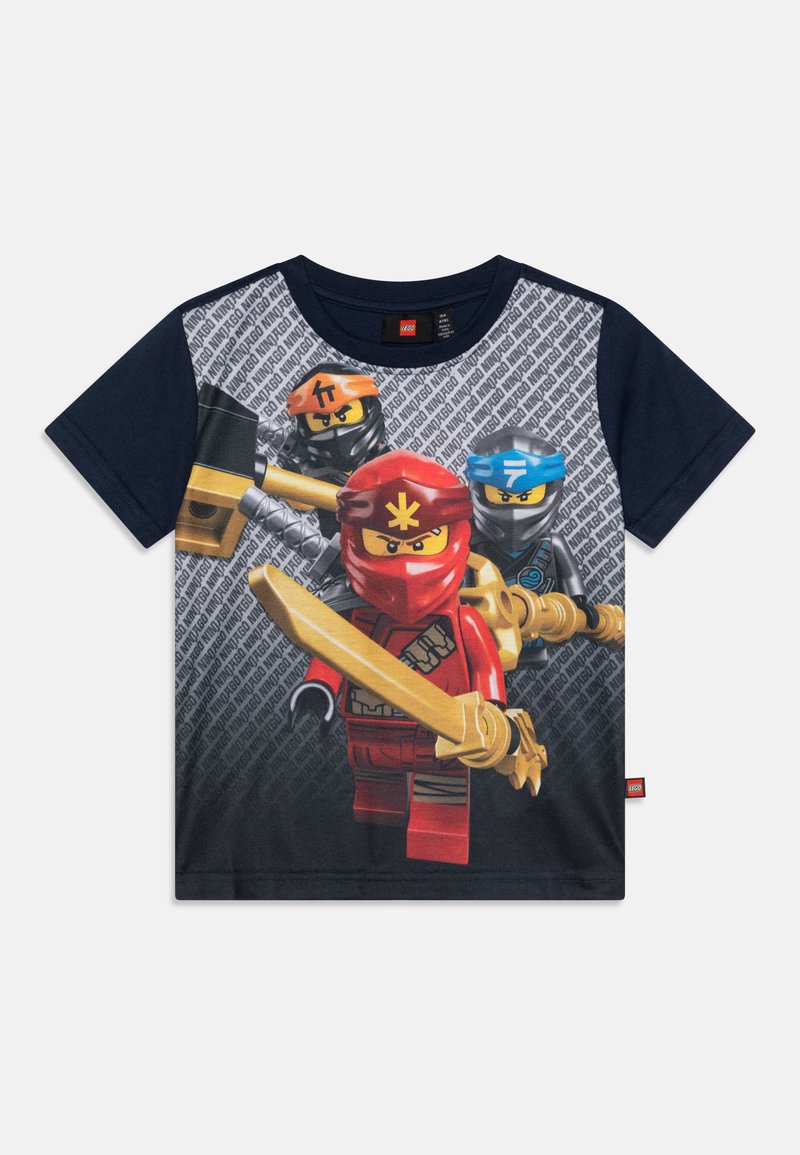 LEGO® kidswear T-shirt print donkerblauw