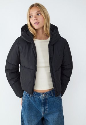 Balmohk, Quilted Hooded - Vinterjakker - black