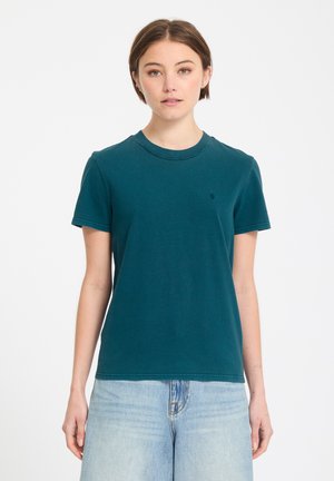 TEE SOLID STONE - T-shirt basique - atlantic deep