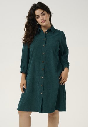 Kaffe Curve VERANA - Shirt dress - aventurine