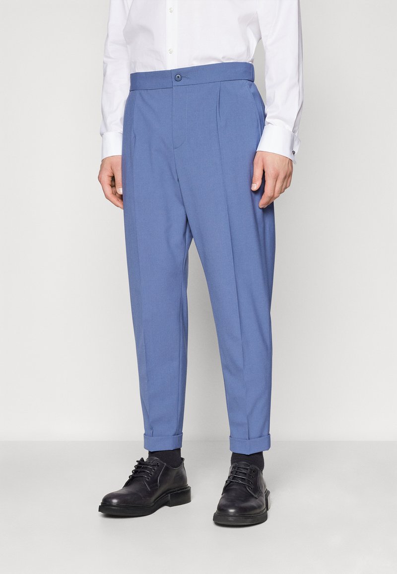 BOSS PRIAN - Uzvalka bikses - navy