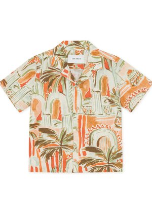 Les Deux, PALM SHIRT UNISEX - Košilová halenka  - raw sienna orange
