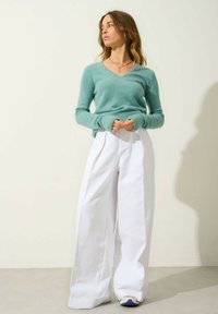 Authentic Cashmere CHELSEA - Svetr - mottled green