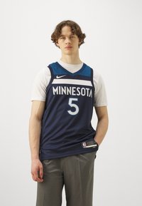 Nike Performance MINNESOTA TIMBERWOLVES ANTHONY EDWARDS - Klubové oblečenie - college navy