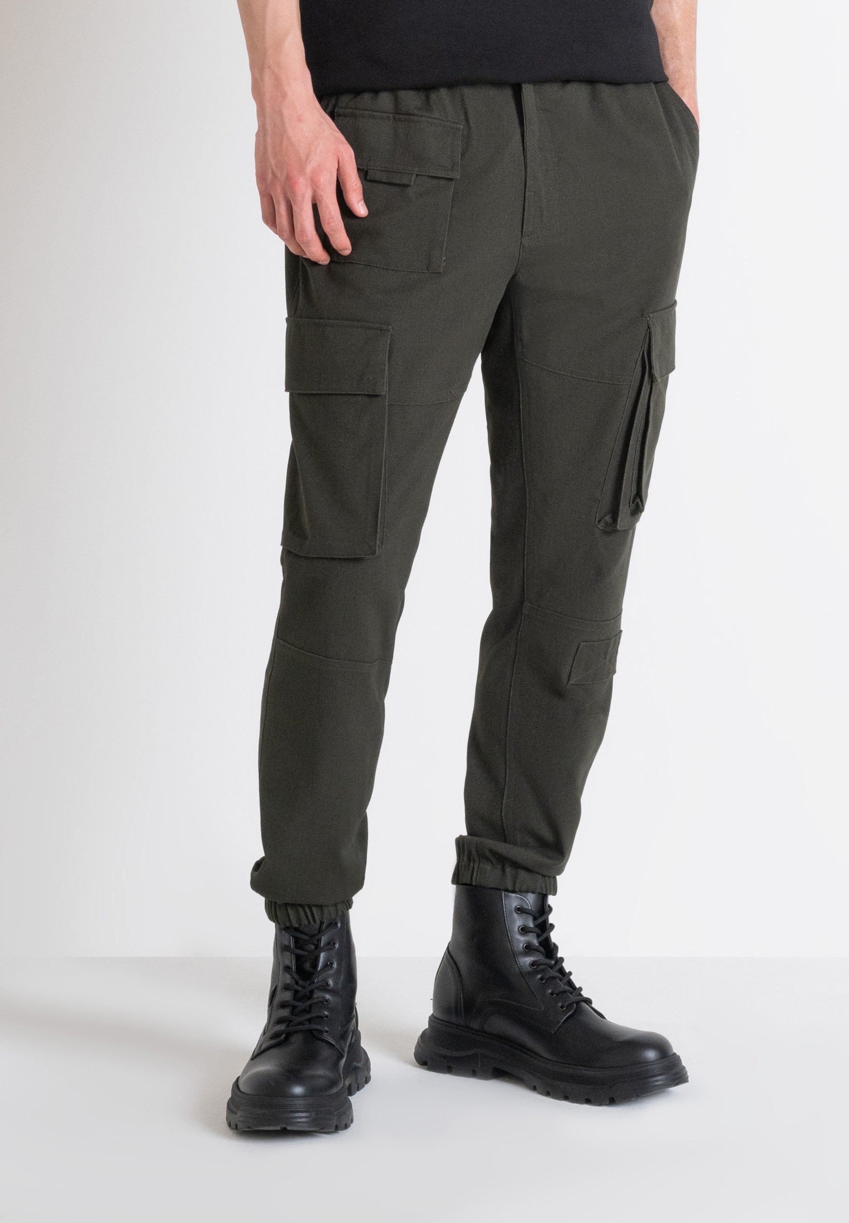 Antony Morato DYLAN REGULAR FIT Cargo trousers dark army/khaki