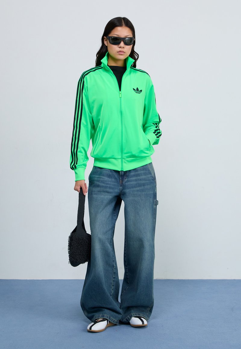 adidas Originals FIREBIRD TT - Sportovní bunda - screaming green/black