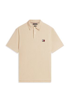 Tommy Hilfiger, CLASSIC FIT KNIT COLLAR POLO SHIRT - Poloshirts - sandalwood