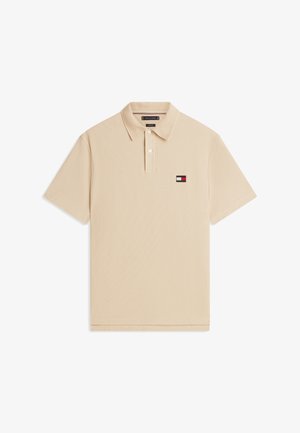 Tommy Hilfiger, CLASSIC FIT KNIT COLLAR POLO SHIRT - Poloshirts - sandalwood