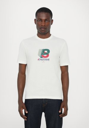 CASUAL FIT ATHLETIC - T-Shirt print - white